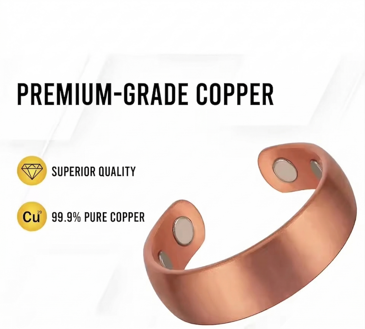 Adjustable Magnetic Copper Ring