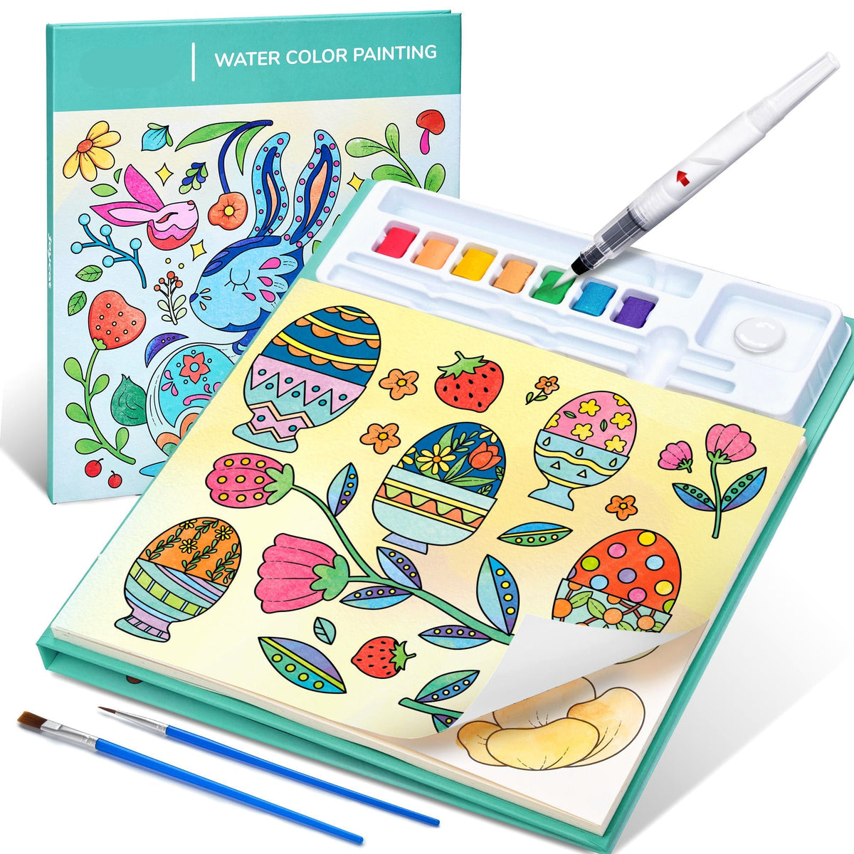 Children's Mess-Free Water Coloring Book