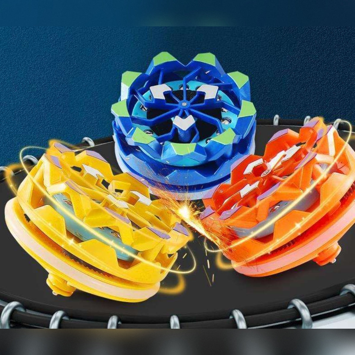 Fireworks Spinning Luminescent Gyro Toy