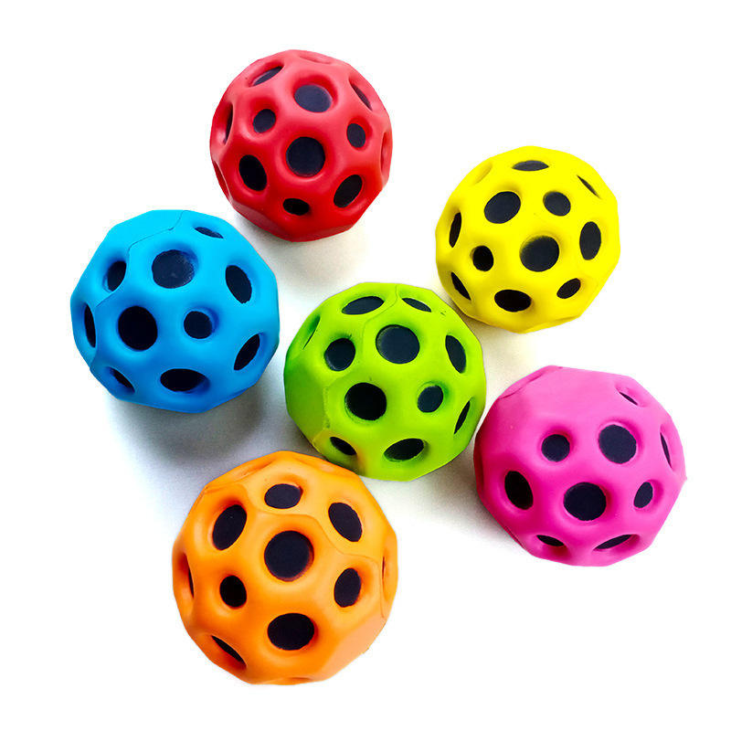 High-Bounce Ball for Hand-Eye Coordination (Indoor & Outdoor Play)