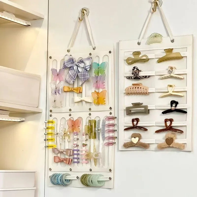 Wall-Hanging Hair Accessory Organizer