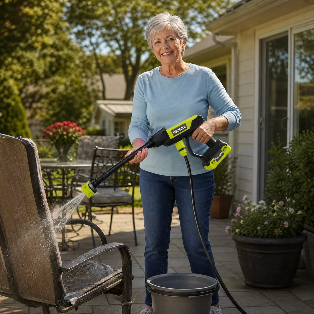 Pomence patio furniture cleaning