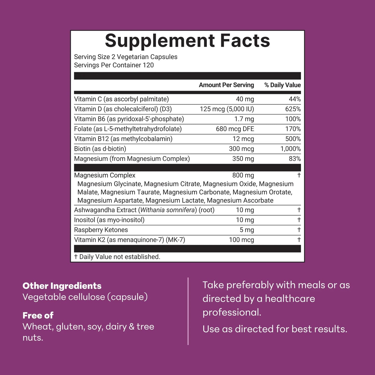 Pomence Magnesium Complex for Women