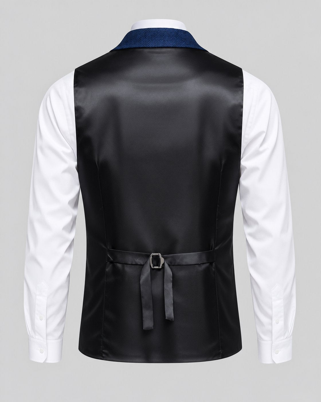 Pomence™ Herringbone Tweed Waistcoat