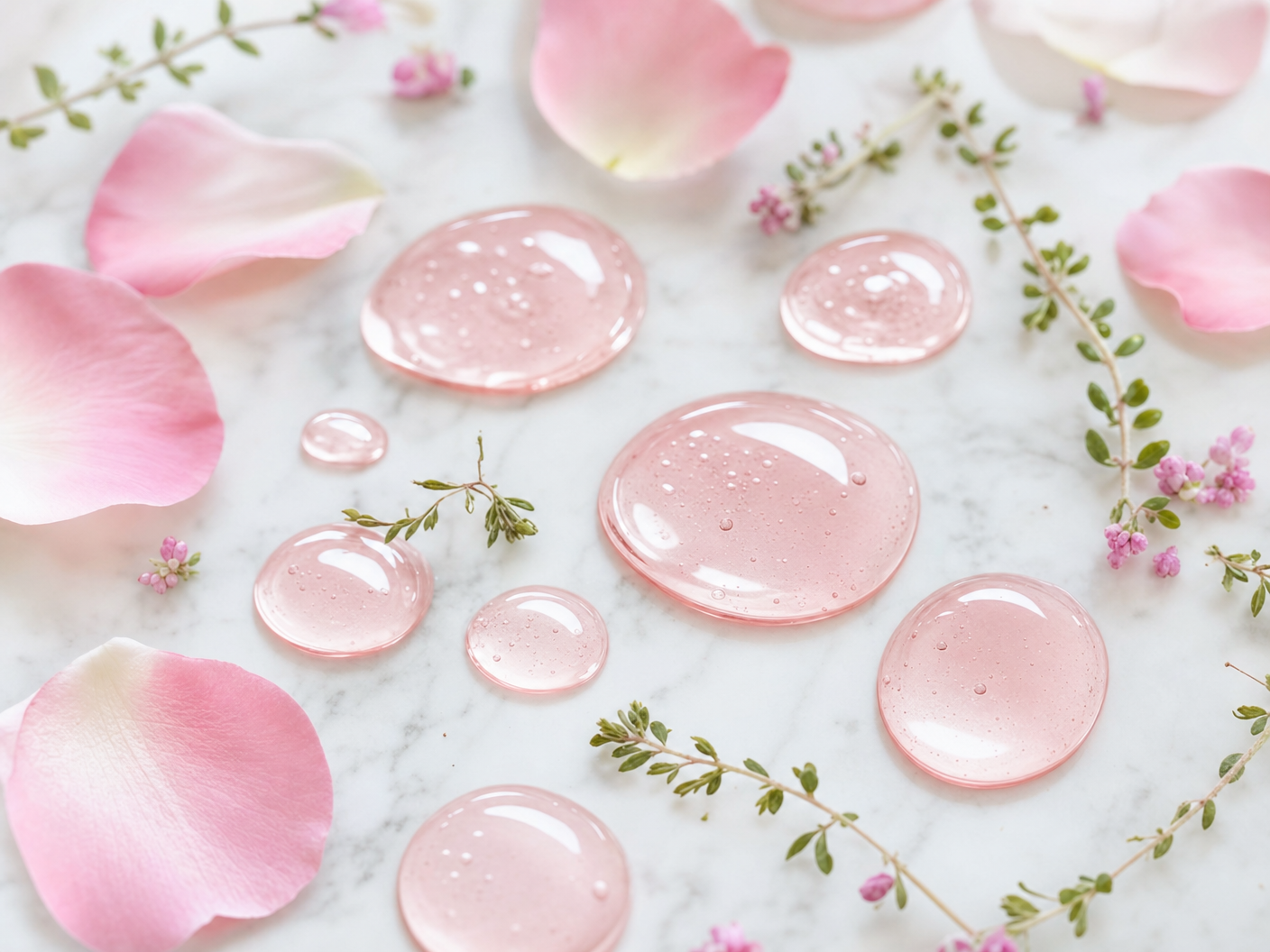 Pomence Brightening Lip Serum glossy texture
