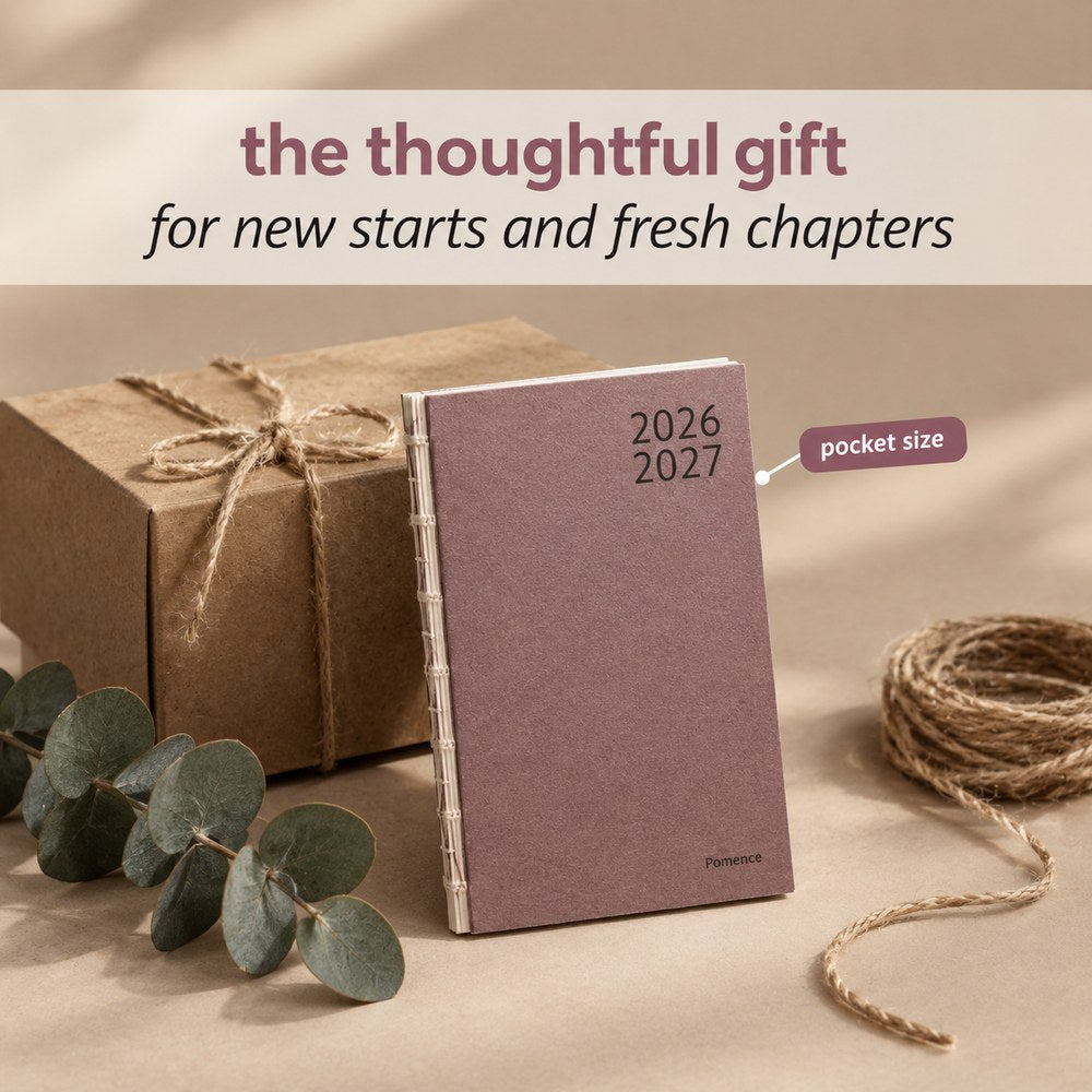 Pomence™ Mid-Year Weekly Planner 2026-2027