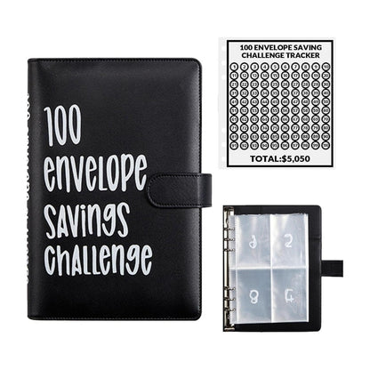 Milluva™ 100 Envelopes Savings Challenge Binder