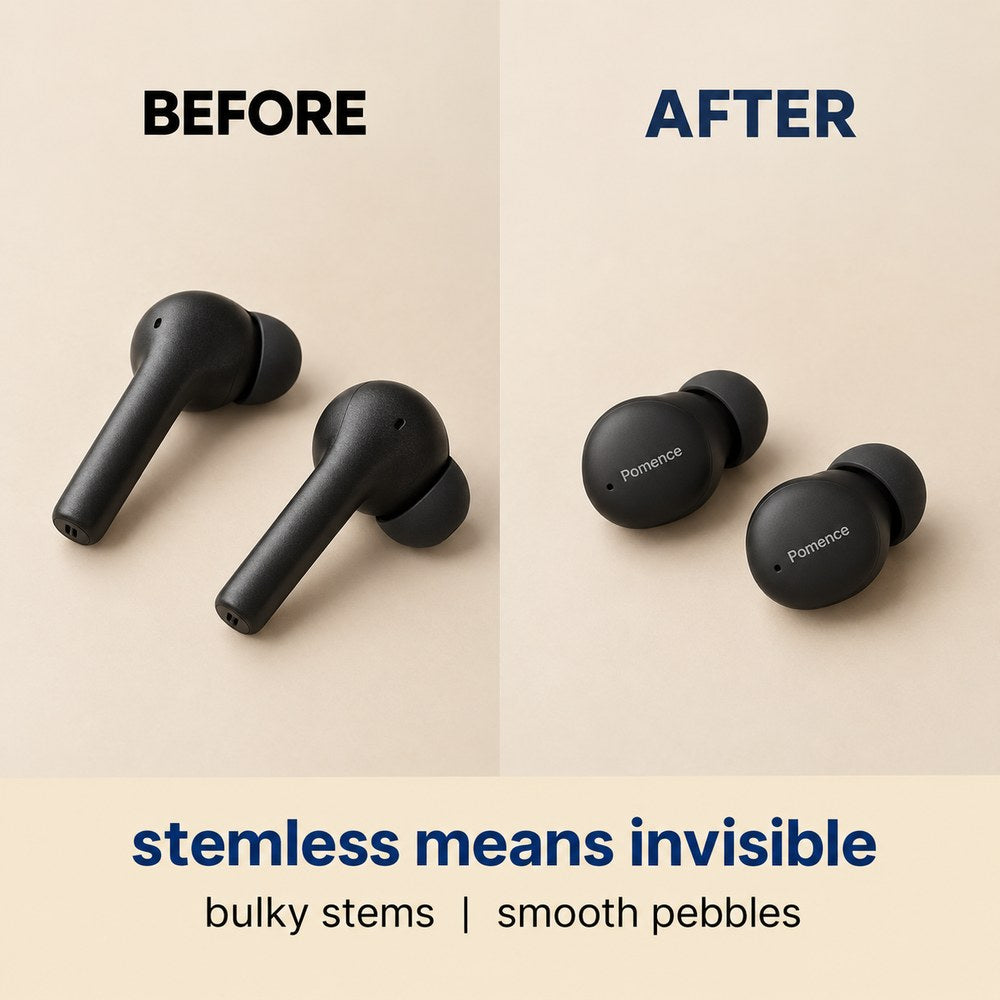 Pomence™ Ultra-Light Wireless Earbuds — slot3