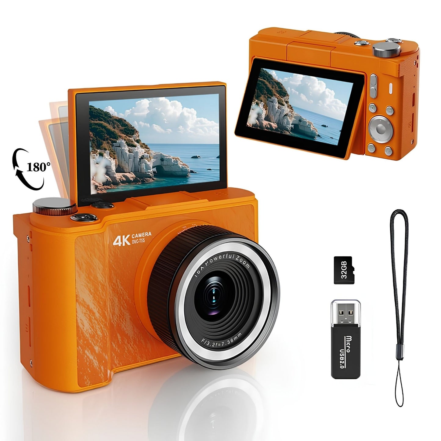 Pomence™ Digital Vlogging Camera