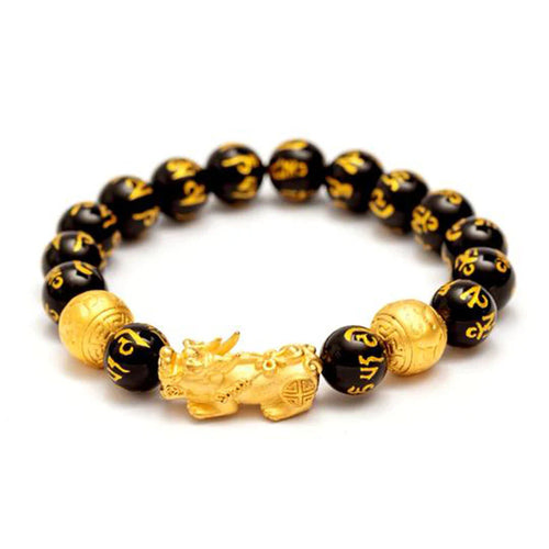 FengShui PiXiu Obsidian Wealth Bracelet VIP