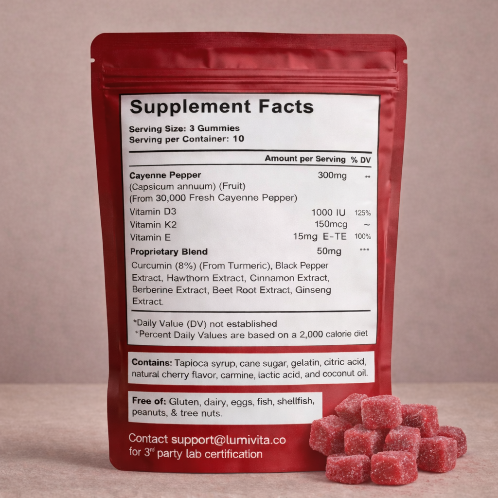 Capsaicin Power - Cayenner Pepper Gummies