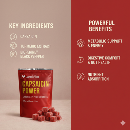 Capsaicin Power - Cayenner Pepper Gummies