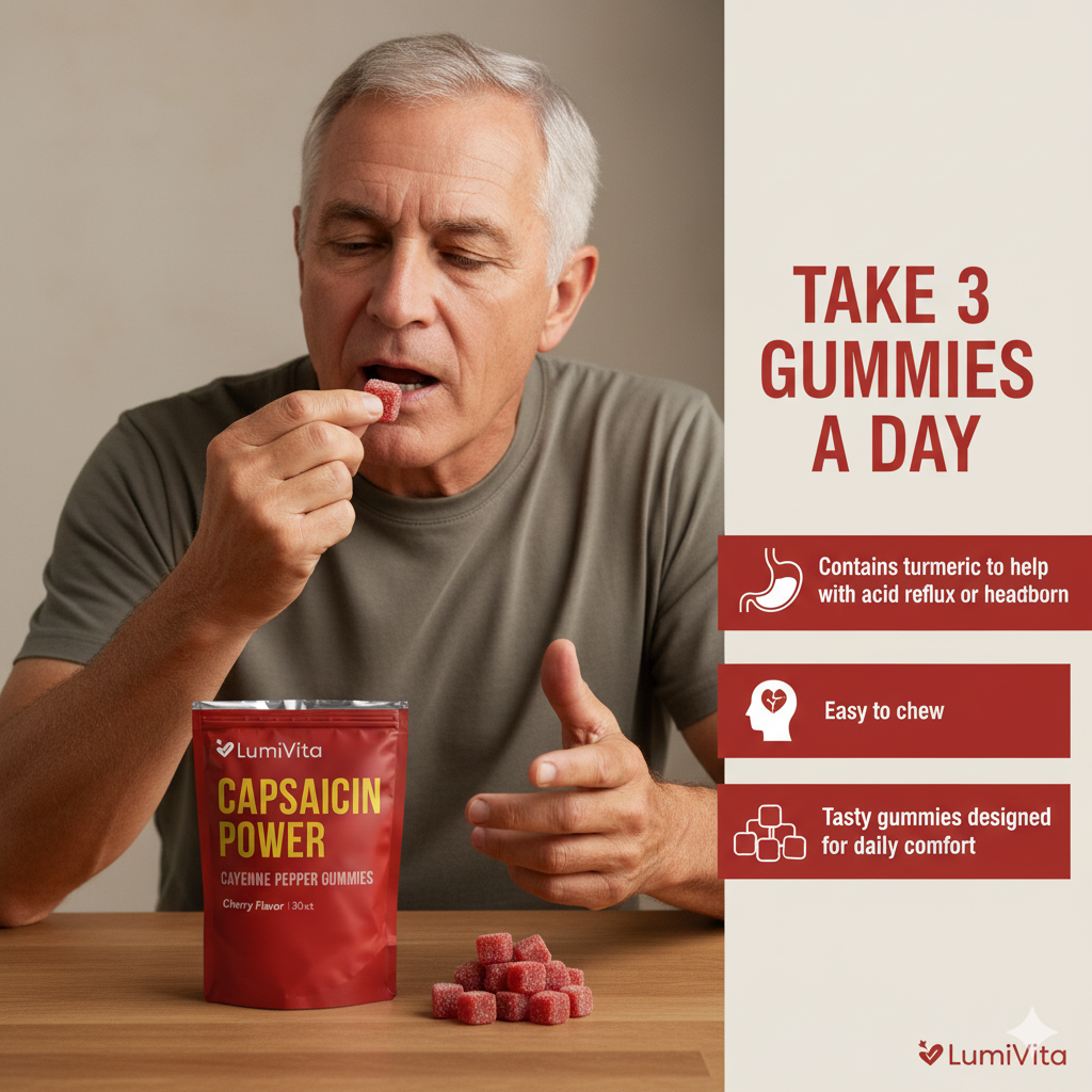 Capsaicin Power - Cayenner Pepper Gummies