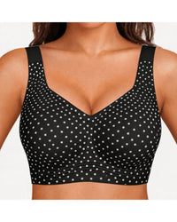Black with White Polka Dot
