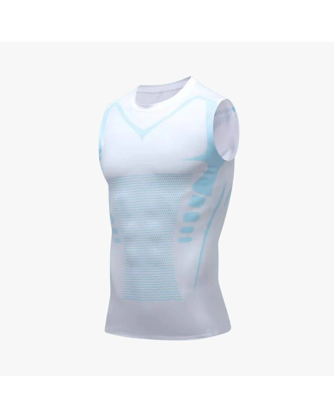 Pomence™ Men's Compression Shaping Tank. Pomence Men's Compression Shaping Tank, White
