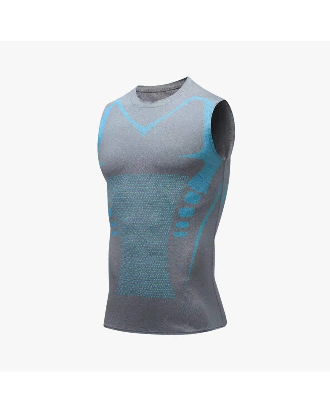 Pomence™ Men's Compression Shaping Tank. Pomence Men's Compression Shaping Tank, Grey
