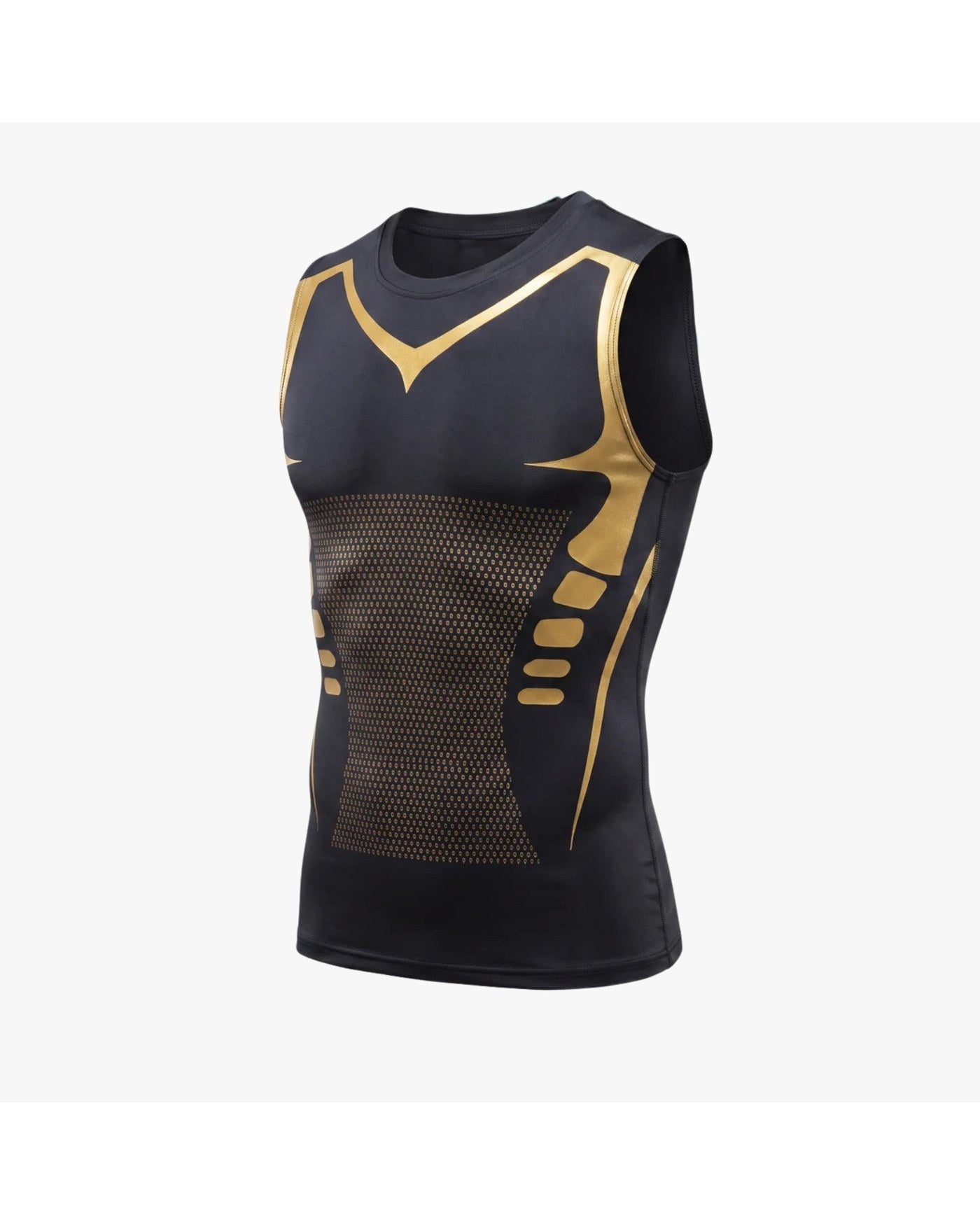 Pomence™ Men's Compression Shaping Tank. Pomence Men's Compression Shaping Tank, Gold