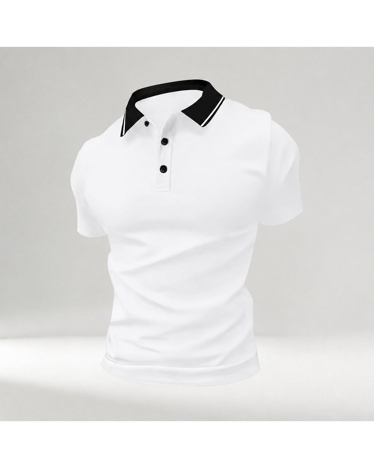 Pomence Men's 5-Pack Polo Shirts. Pomence Polo Shirt, White