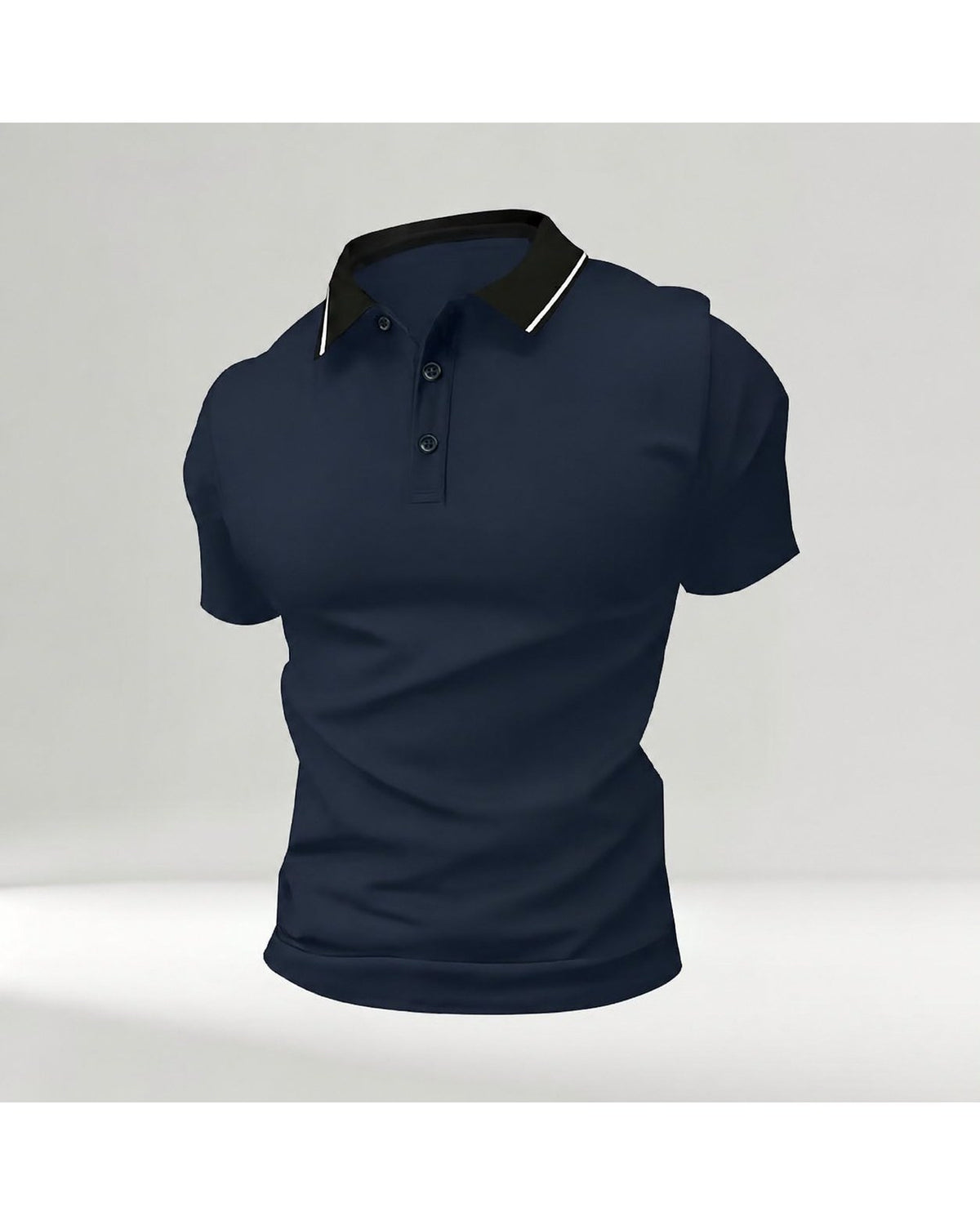 Pomence Men's 5-Pack Polo Shirts. Pomence Polo Shirt, Dark Blue