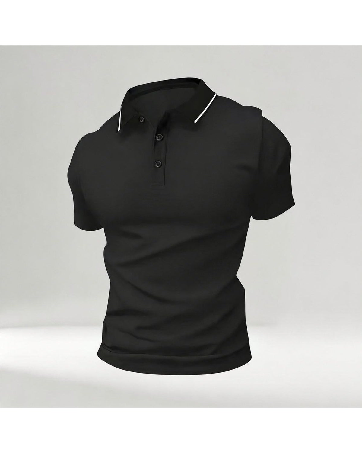 Pomence Men's 5-Pack Polo Shirts. Pomence Polo Shirt, Black