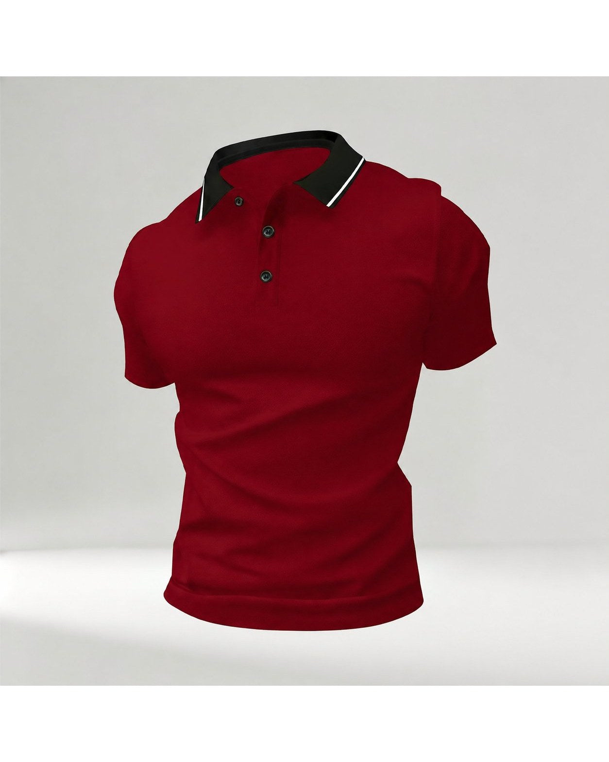 Pomence Men's 5-Pack Polo Shirts. Pomence Polo Shirt, Red