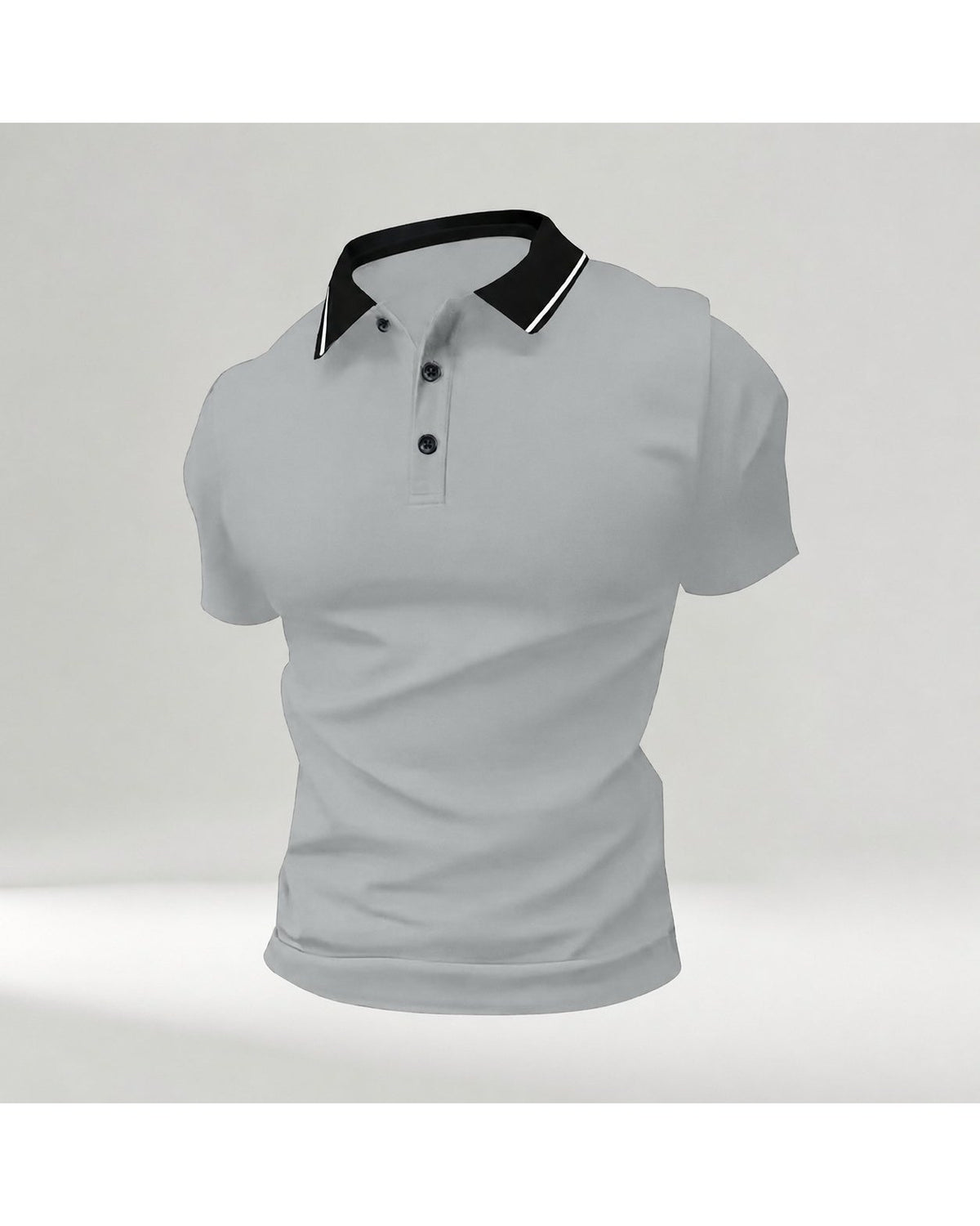 Pomence Men's 5-Pack Polo Shirts. Pomence Polo Shirt, Gray