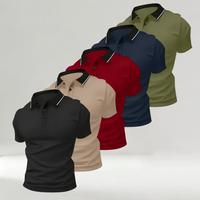 Black + Khaki + Red + Navy Blue + Army Green