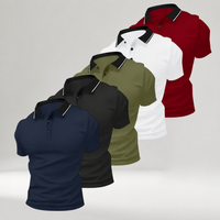 Dark Blue + Black + Army Green + White + Red