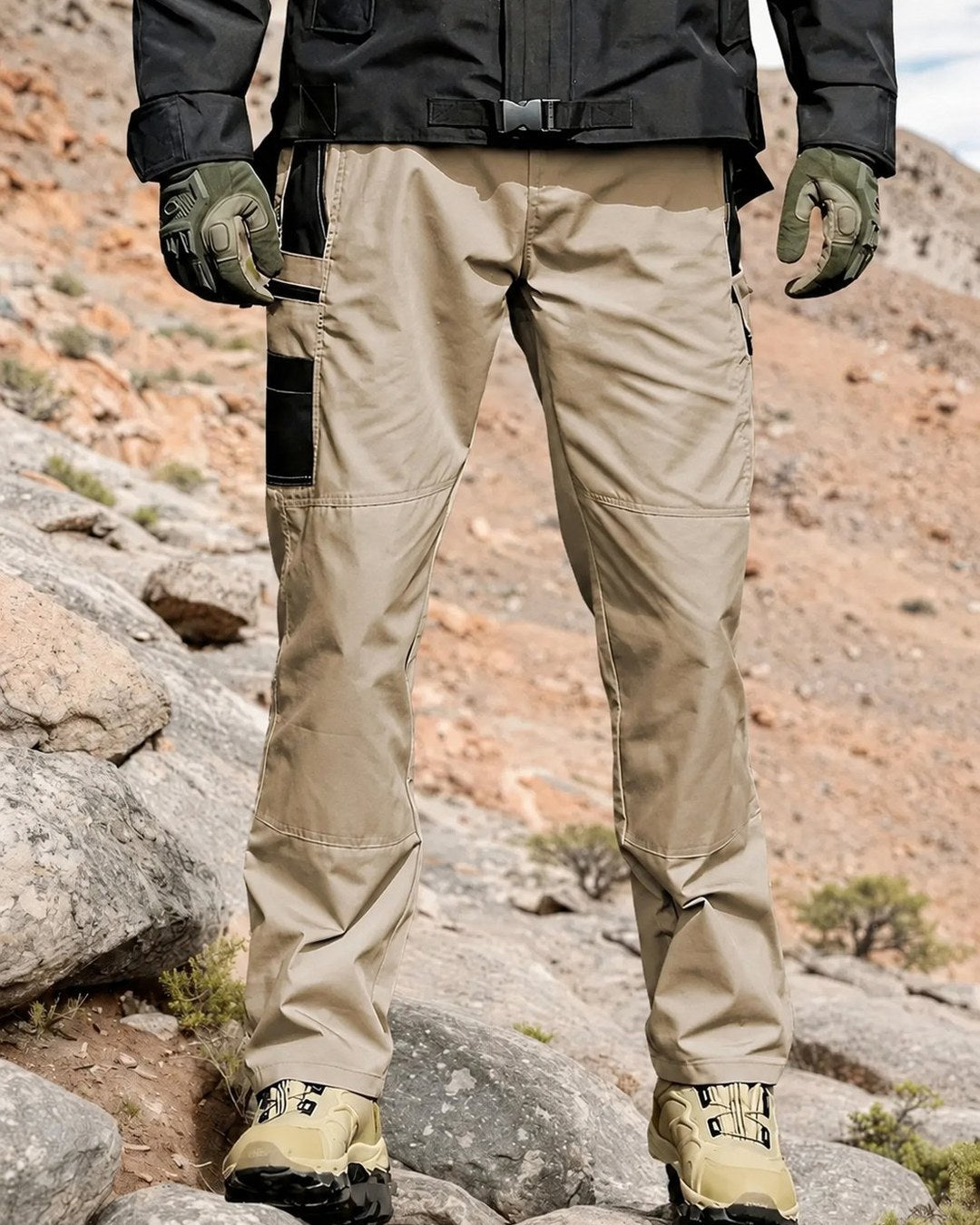 Pomence Men's Tactical Work Pants. Pomence Men's Tactical Work Pants - Khaki