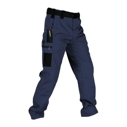 Pomence Men's Tactical Work Pants. Navy