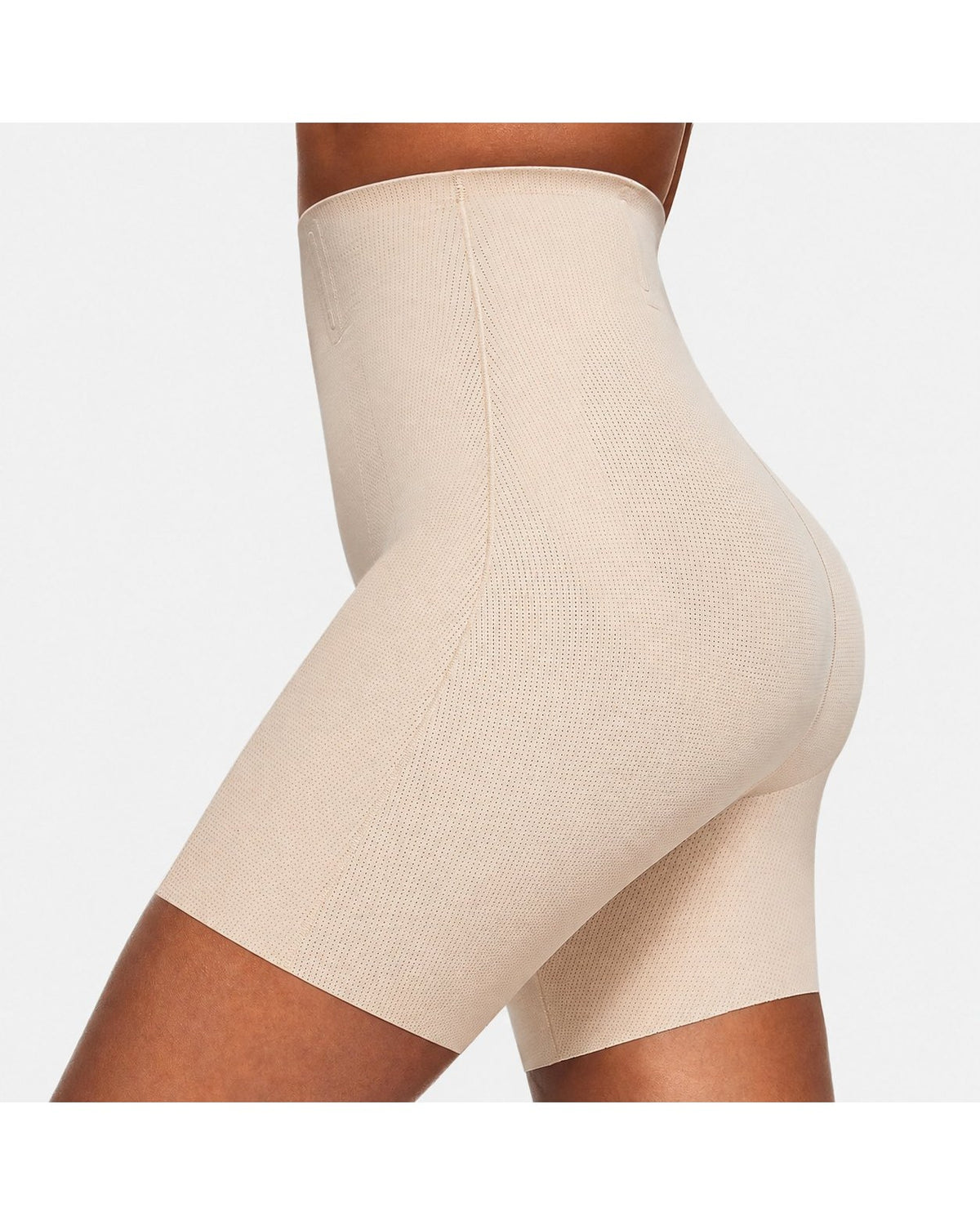 Pomence Women's Tummy Control Shapewear Shorts. Pomence tummy control shapewear shorts, Nude, back detail