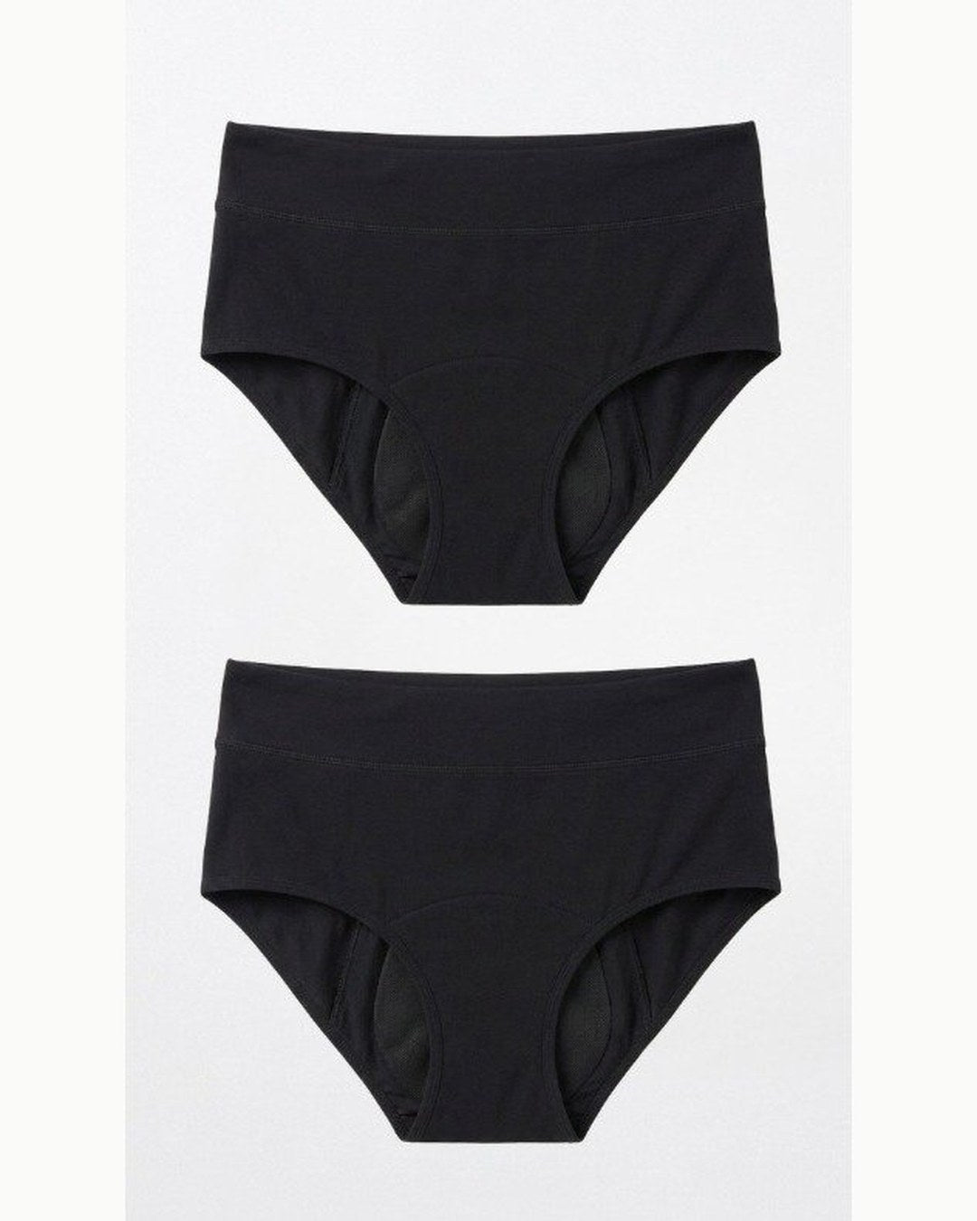 Pomence™ Leakproof Underwear for Bladder Leaks (Buy 1 Get 1 Free). Two pairs of Pomence leakproof underwear side by side, Buy 1 Get 1 Free
