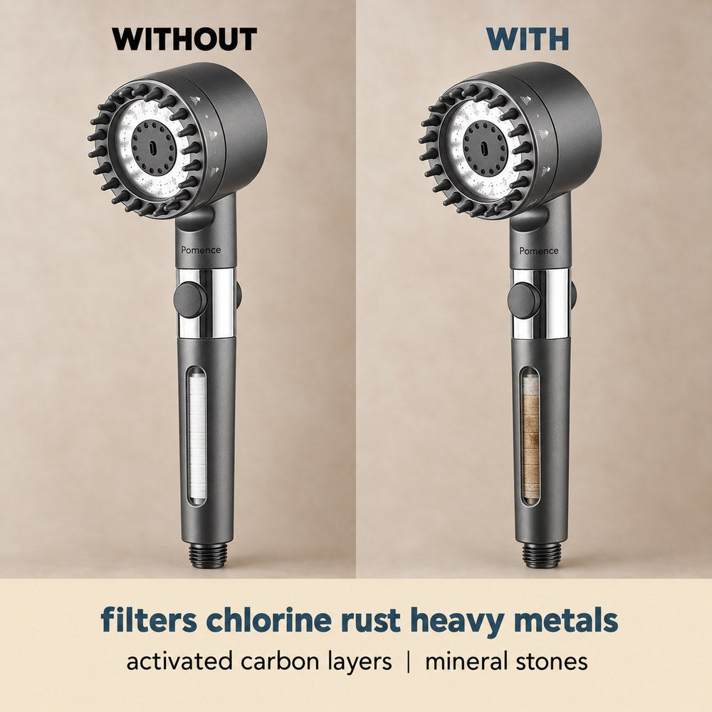 Pomence™ Filtered Shower Head — slot3