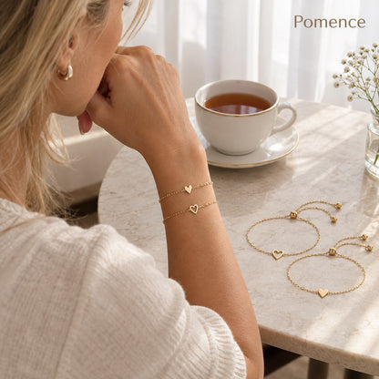 Pomence™ Matching Hearts Bracelet Set — slot7