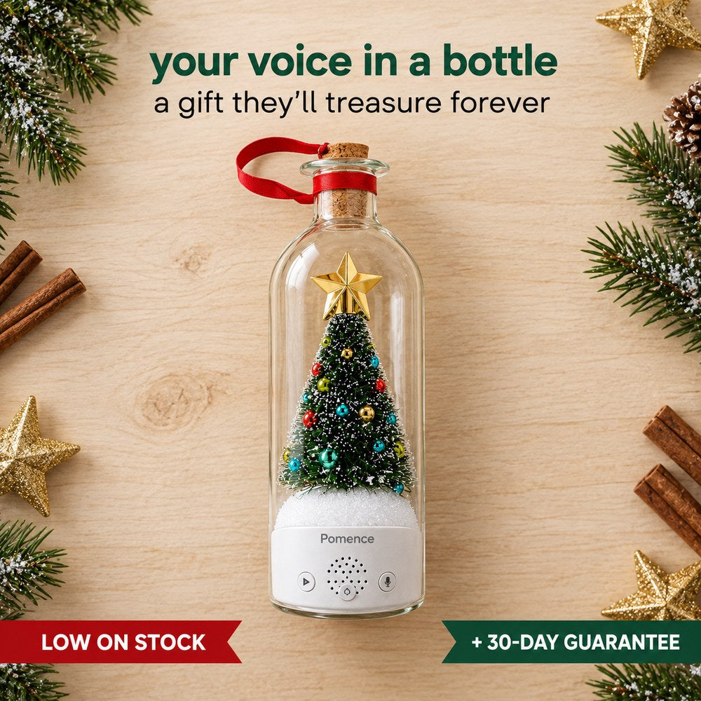 Pomence™ Record-a-Message Christmas Tree — slot1