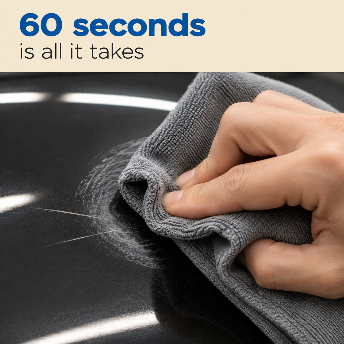 Car Cloth macro, 60 seconds is all it takes