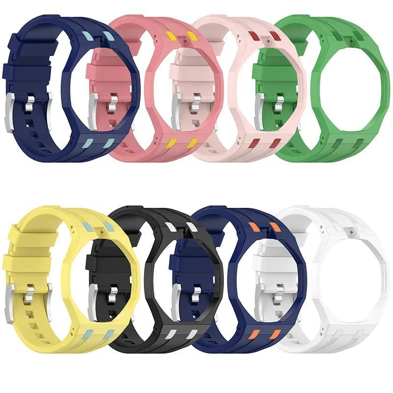 2-in-1 Watch Case & Silicone Strap Kit
