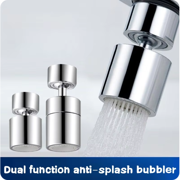 Dual Function Anti-Splash Bubbler
