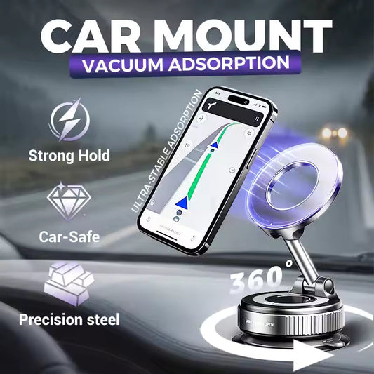 360° Ultra-Suction Magnetic Phone Mount
