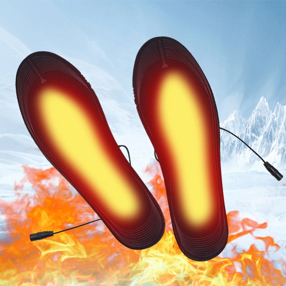 Electric Heated Insoles for Winter Outdoor Activities