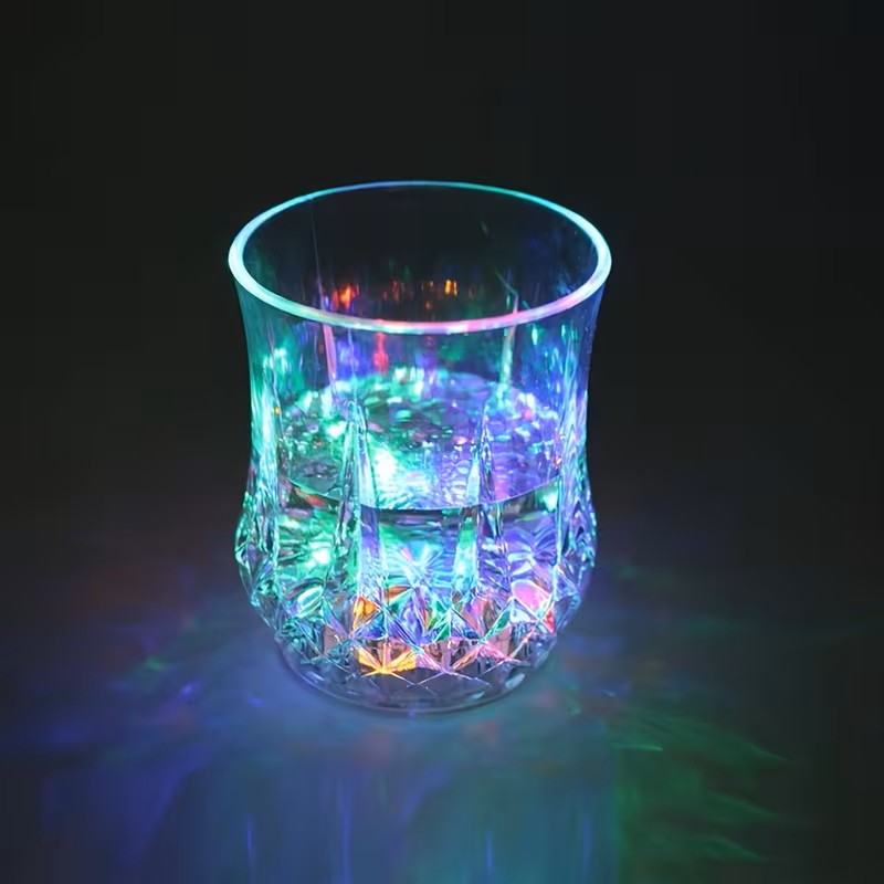 Glow-in-the-Dark Party Mugs, Multifunctional Light-Up Drink Cups