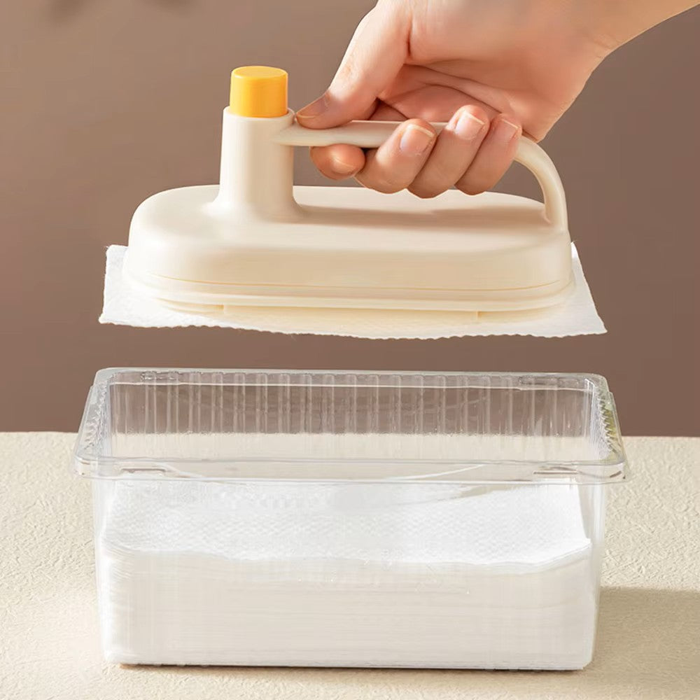 Magic Kitchen Sponge Wipe with Replaceable Pads, Multi-Surface Decontamination Cleaning Brush for Bathroom, Glass, and Walls