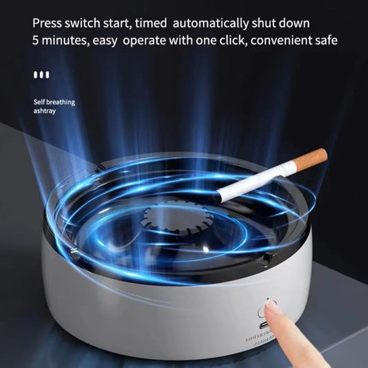 Multipurpose Portable Ashtray Air Purifier - Smart Smokeless Ashtray with HEPA Filter for Secondhand Smoke - For Home, Office, Car & Living Room