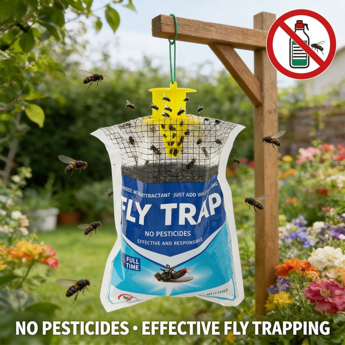 Outdoor Fly Trap Bag
