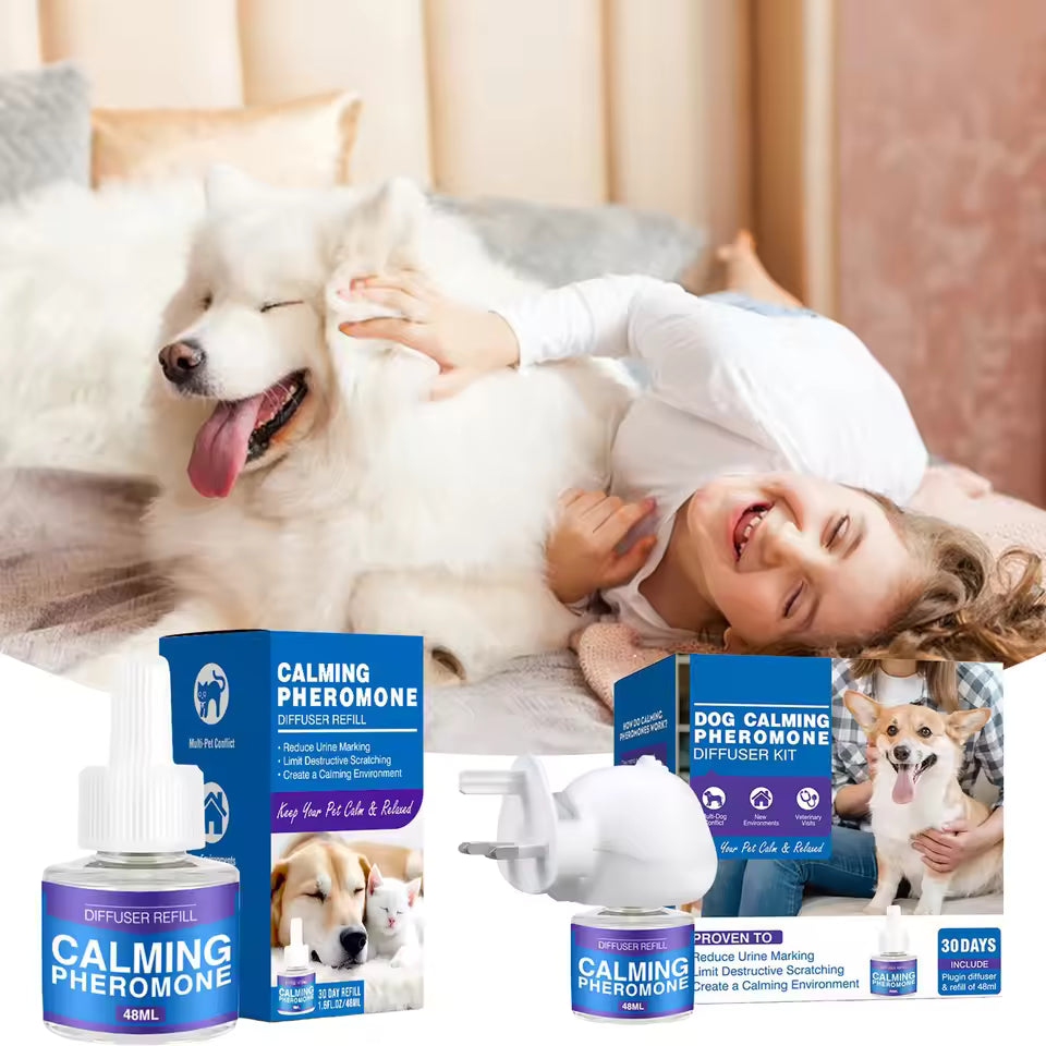 Pet Calming Pheromone Diffuser Kit