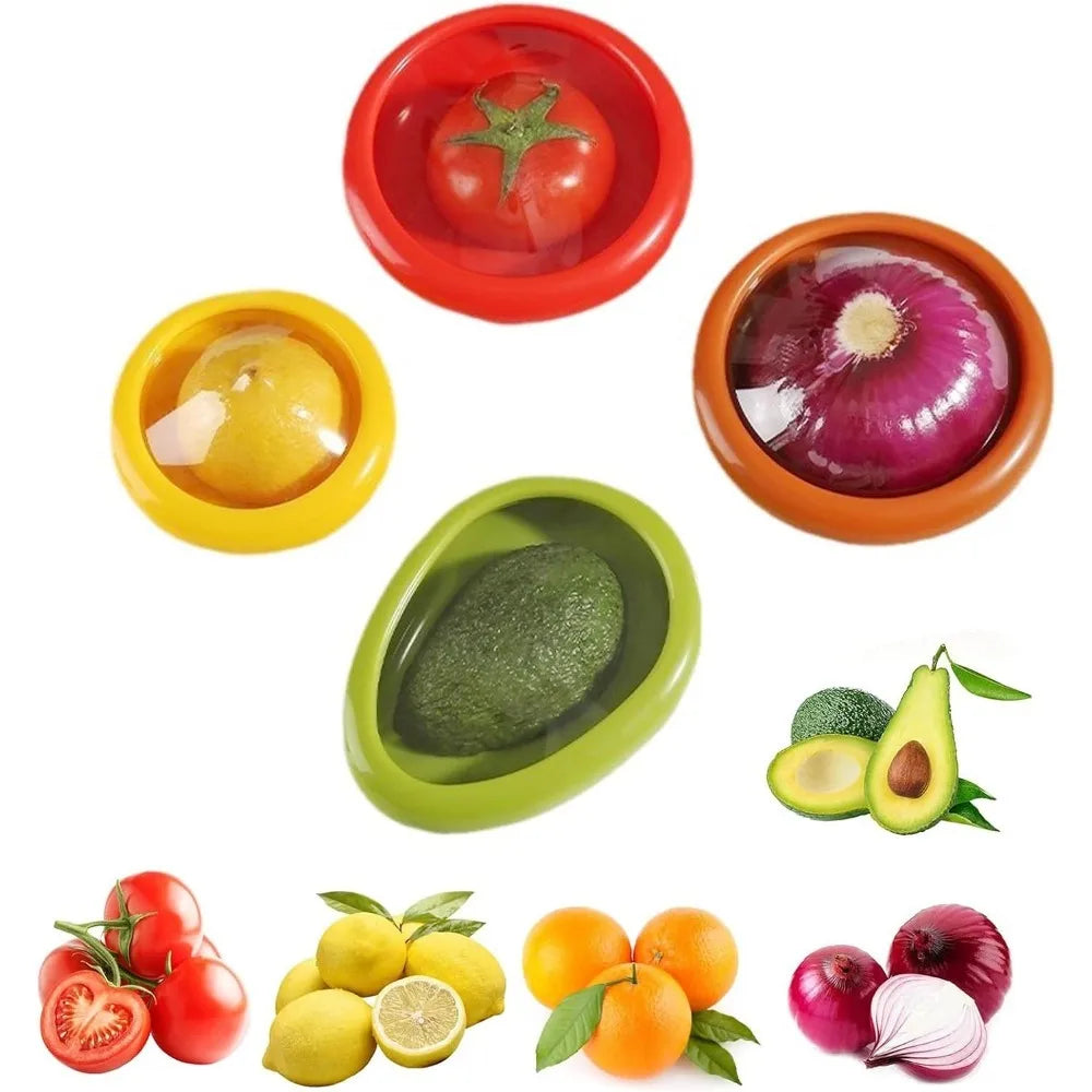 Reusable Fruit & Vegetable Storage Containers for Fridge