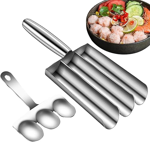Stainless Steel Non-Stick Meatball Mold & Shaper Tool