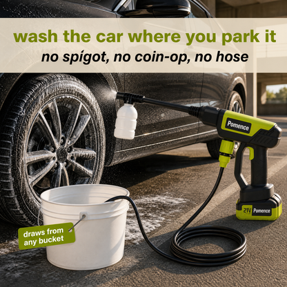 Pomence™ Cordless Pressure Washer