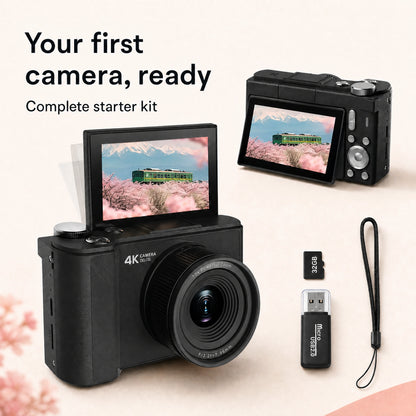 Pomence™ Digital Vlogging Camera