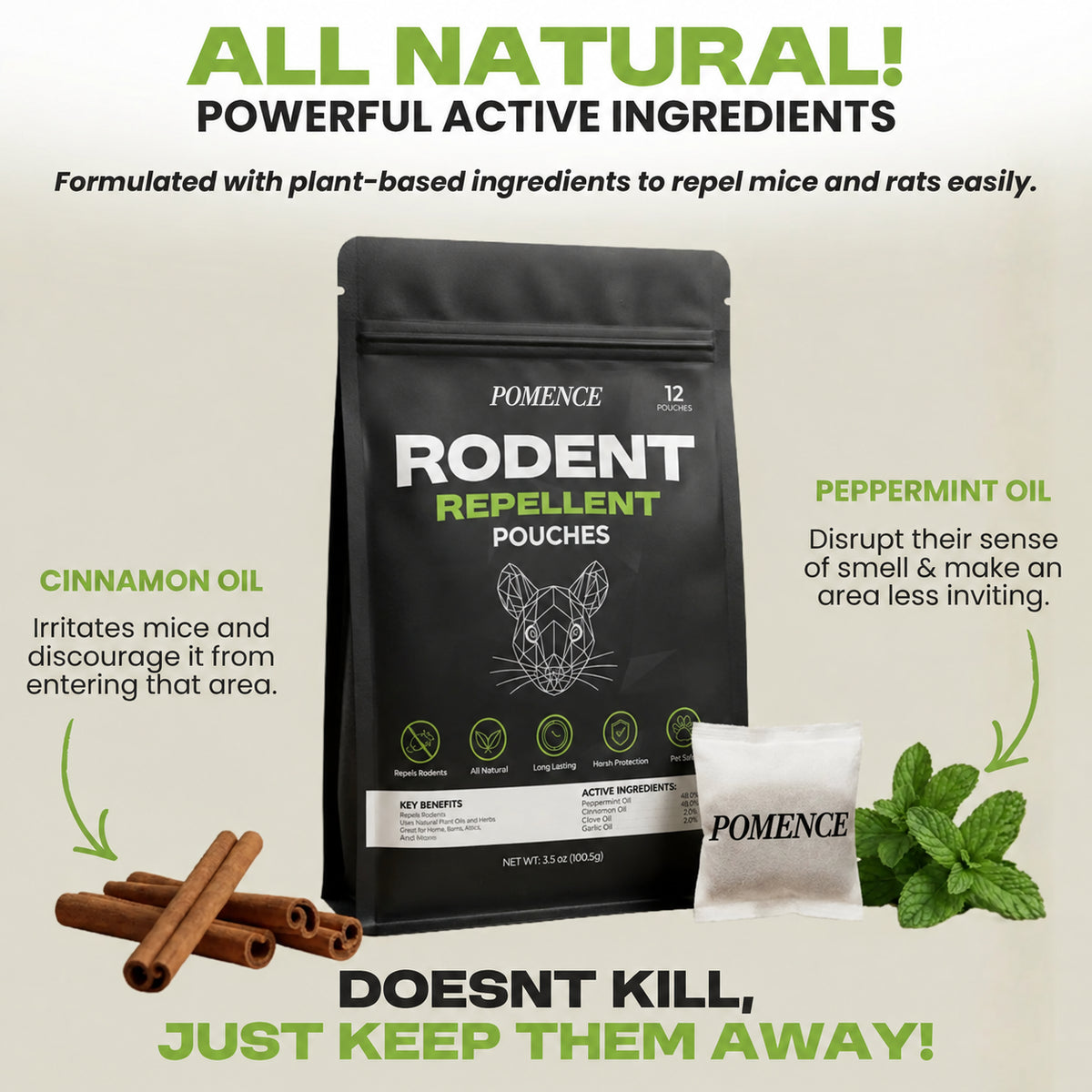 Pomence™ Rodent Repellent Pouches
